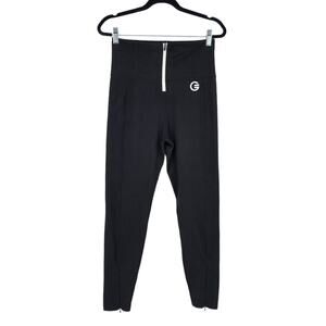 Grrl Full Length Squat Proof Zipper Front Detail Leggings Amanda/Heather Size 10